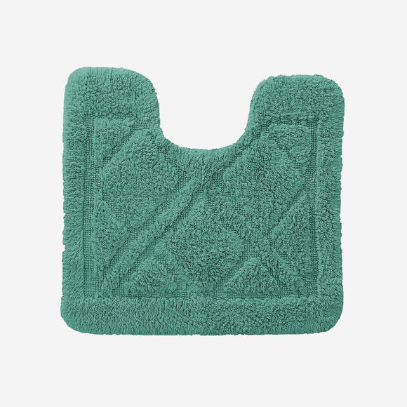 Tapis de bain losanges (eucalyptus)
