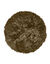 Tapis rond poils longs (taupe)