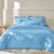 Linge de lit uni flanelle (ciel)
