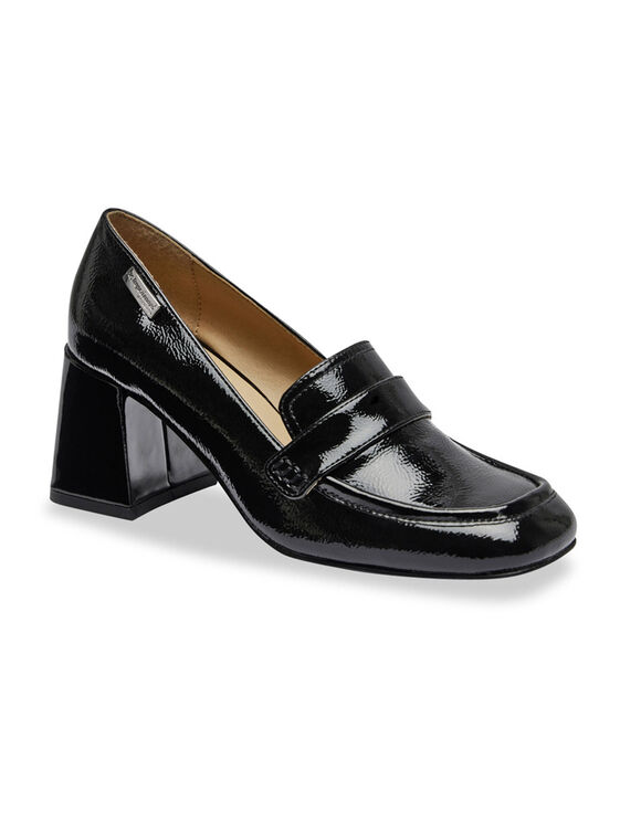 Mocassins met hakken DEMYOS (zwart)