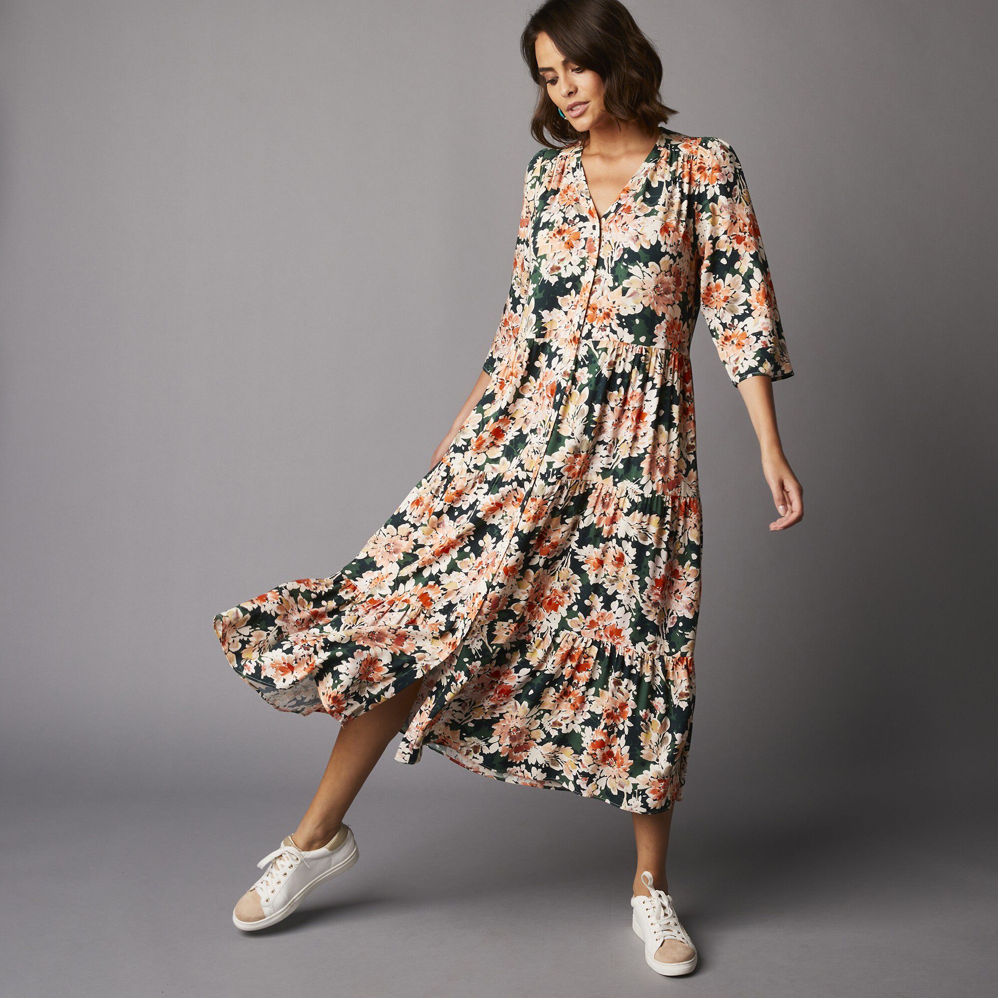 Robe 2025 viscose fluide