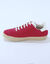 Vintage sneakers in splitleer, gekleurd (fuchsia)