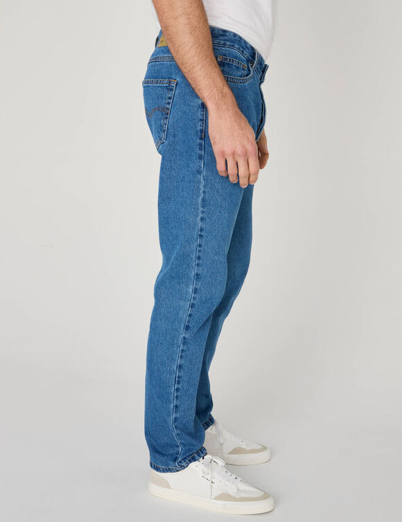 Jean droit basique 100% coton - L28 (stone clair)