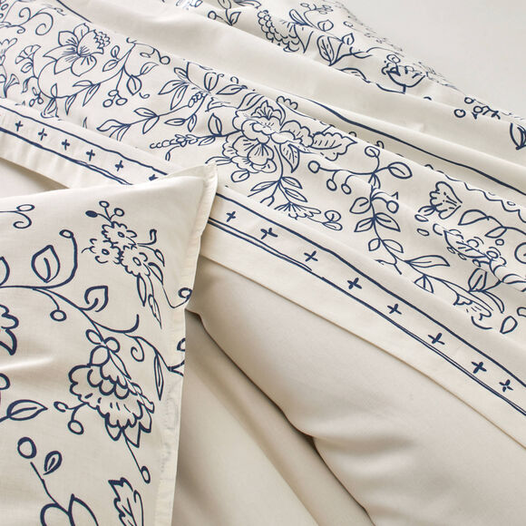Linge de lit Jade - coton 57 fils/cm&sup2; (ecru)