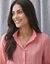 Blouse col dentelle (rose)