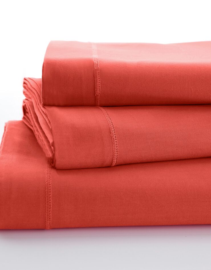 Effen bedlinnen COLOMBINE - polyester/katoen (grenadine)