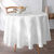 Nappe damass&eacute;e feuillages (blanc)