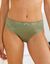 Slip in glanstricot en kant Avila - set van 2 (kaki + linde)