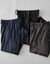 Sportbroek van microvezel met geruwde binnenkant - set van 3 (marine + zwart + grijs)