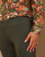 Legging boutons fantaisie (kaki)