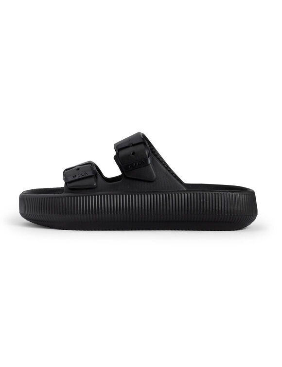 Slippers met 2 gespen TINERO van FILA® (zwart)