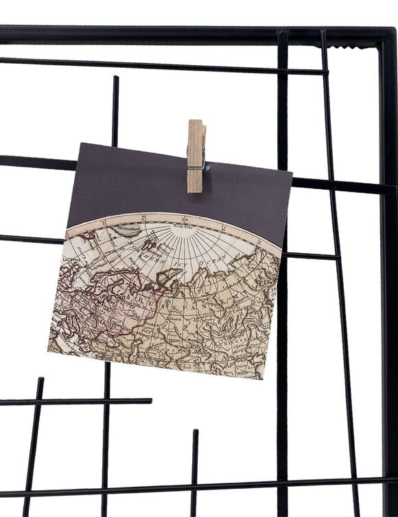 Cadre pêle-mêle en métal filaire (noir)