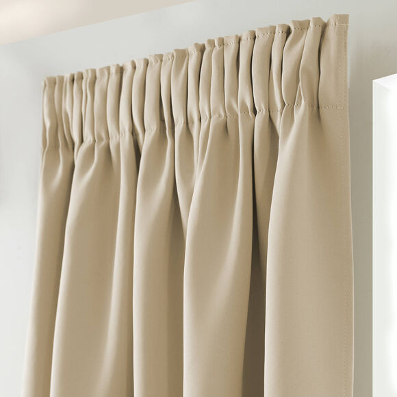 Rodeau occultant satiné  (beige)
