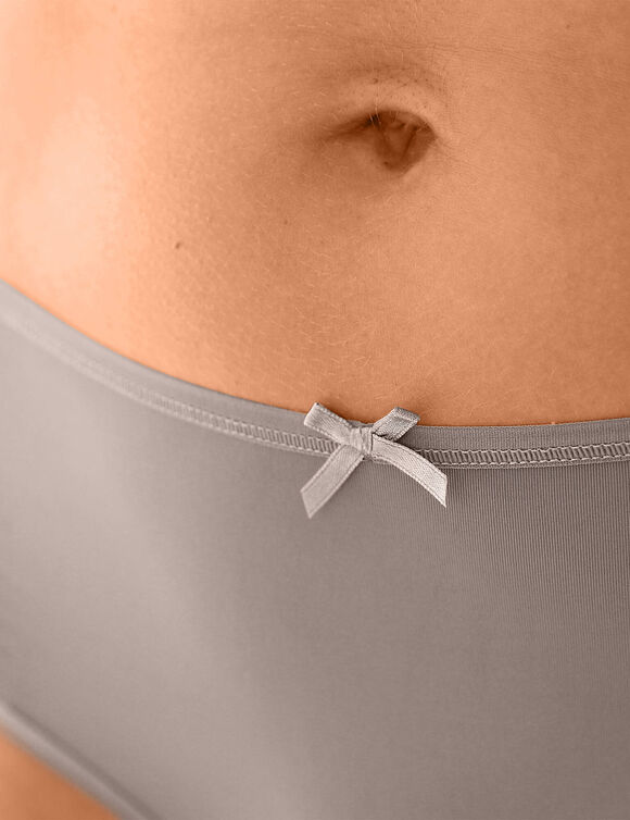Maxislip in microvezel - Set van 2 (taupe)