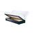 Protège-matelas tête et pieds relevables molleton imperméable irrétrécissable (blanc)