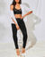 Soutien-gorge agrafage devant - sans armatures (noir)