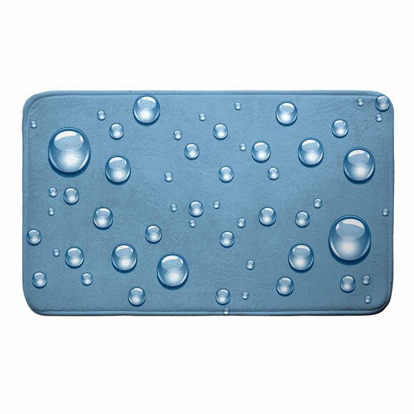 Badmat Bubbel (blauw)