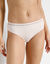 Midislip in microvezel en plumetistule met tweede huid-effect Paia - set van 2 (poeder)