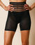 Modellerend pantybroekje in tricot en tule - intense steun (zwart)