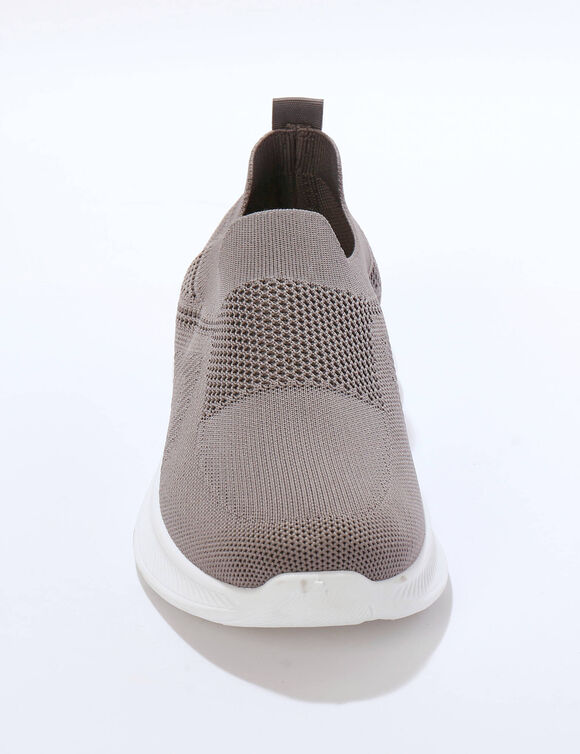 Lichte sneakers, meshtextiel (grijs)