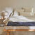 Long coussin de sol, collection "Intemporelle" (carbone)