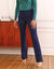 Legging in warm molton, trompetmodel (marine)