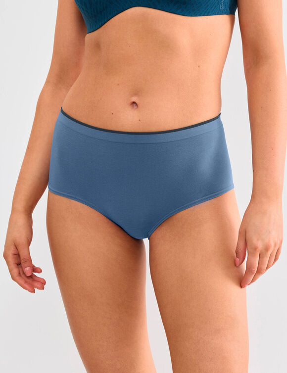 Culotte invisible taille haute Go Sense - lot de 2 (bleu)