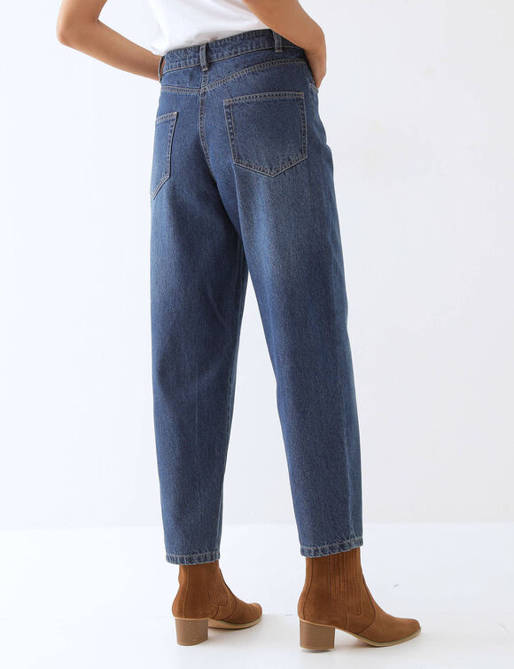 Jean coupe barrel stretch (stone)
