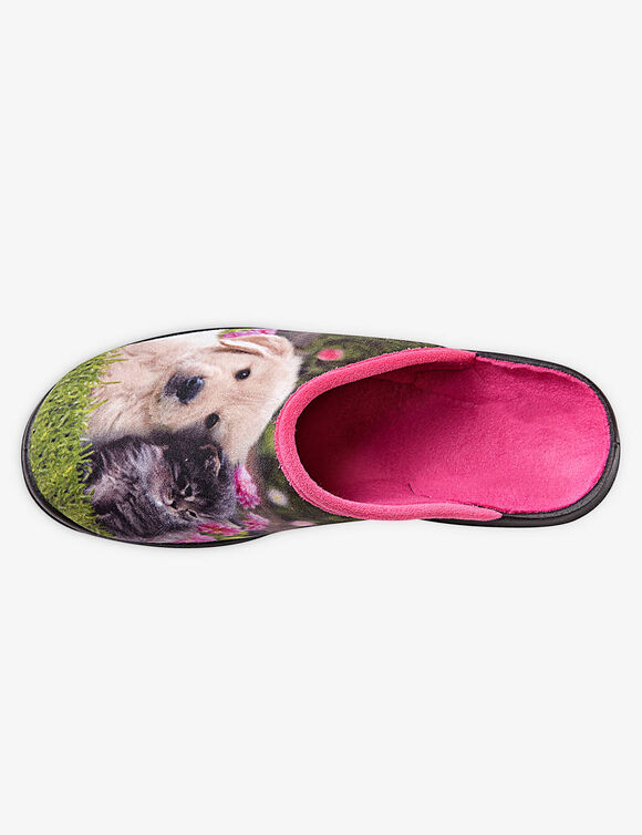 Pantoffels met "hond" fotoprint (hond)
