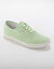Sneakers in geborduurd canvas (groen)