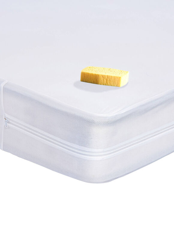 Waterdichte, rekbare matrashoes van 30 cm (wit)