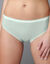 Basic midislip - set van 3 (amandel + roze + groen)