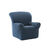 Housse textur&eacute;e bi-extensible sp&eacute;ciale canap&eacute; fauteuil &agrave; accoudoirs (bleu)