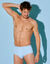 Open slip met hoge taille - set van 2 (lichtblauw)
