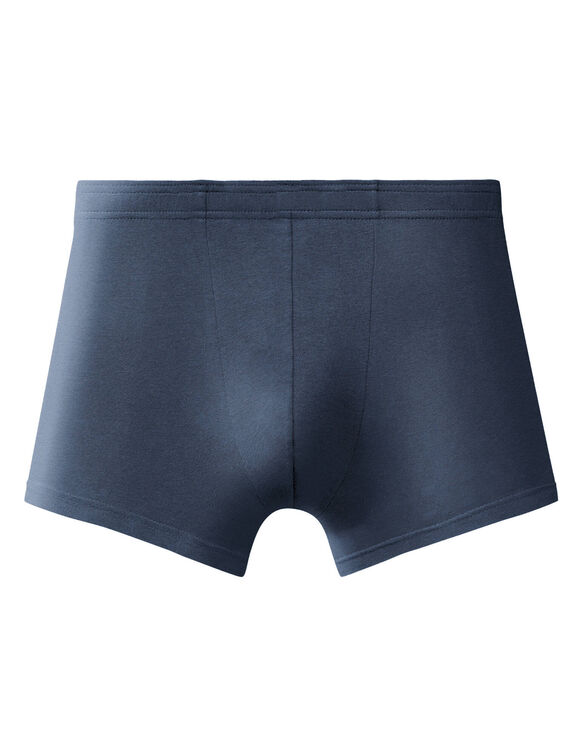 Boxer uni ceinture élastiquée recouverte - lot de 5 (rouge + bleu + noir)