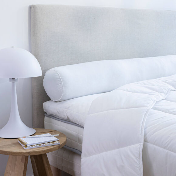 Stevig, transpiratiewerend peluwkussen (wit)