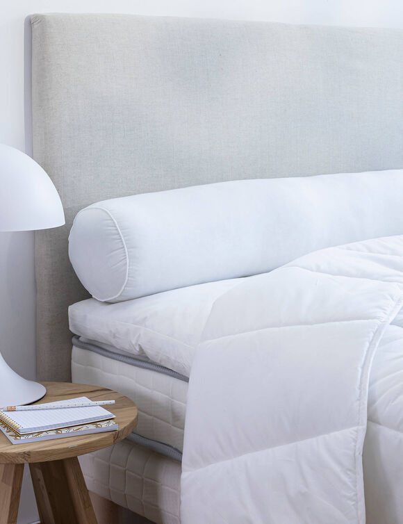 Stevig, transpiratiewerend peluwkussen (wit)