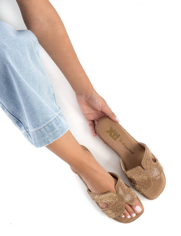 Muiltjes met pareleffect (taupe)