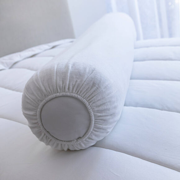 Ondersloop voor peluwkussen, katoen afkomstig van de biologische landbouw(**) (wit)