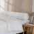 Traversin fibre sensation duvet confort ferme (blanc)