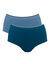 Go Sense onzichtbaar slipje met hoge taille - set van 2 (blauw)