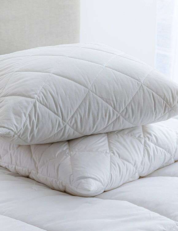 Oreiller mémoire de forme F.A.N.® Antibac médium (blanc)