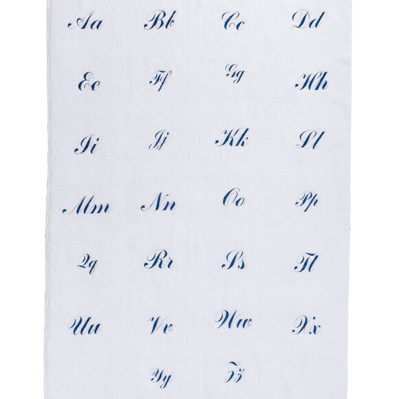 Collectie gepersonaliseerde badhanddoeken &ndash; heerlijk zacht, 420 g/m&sup2; (felblauw)