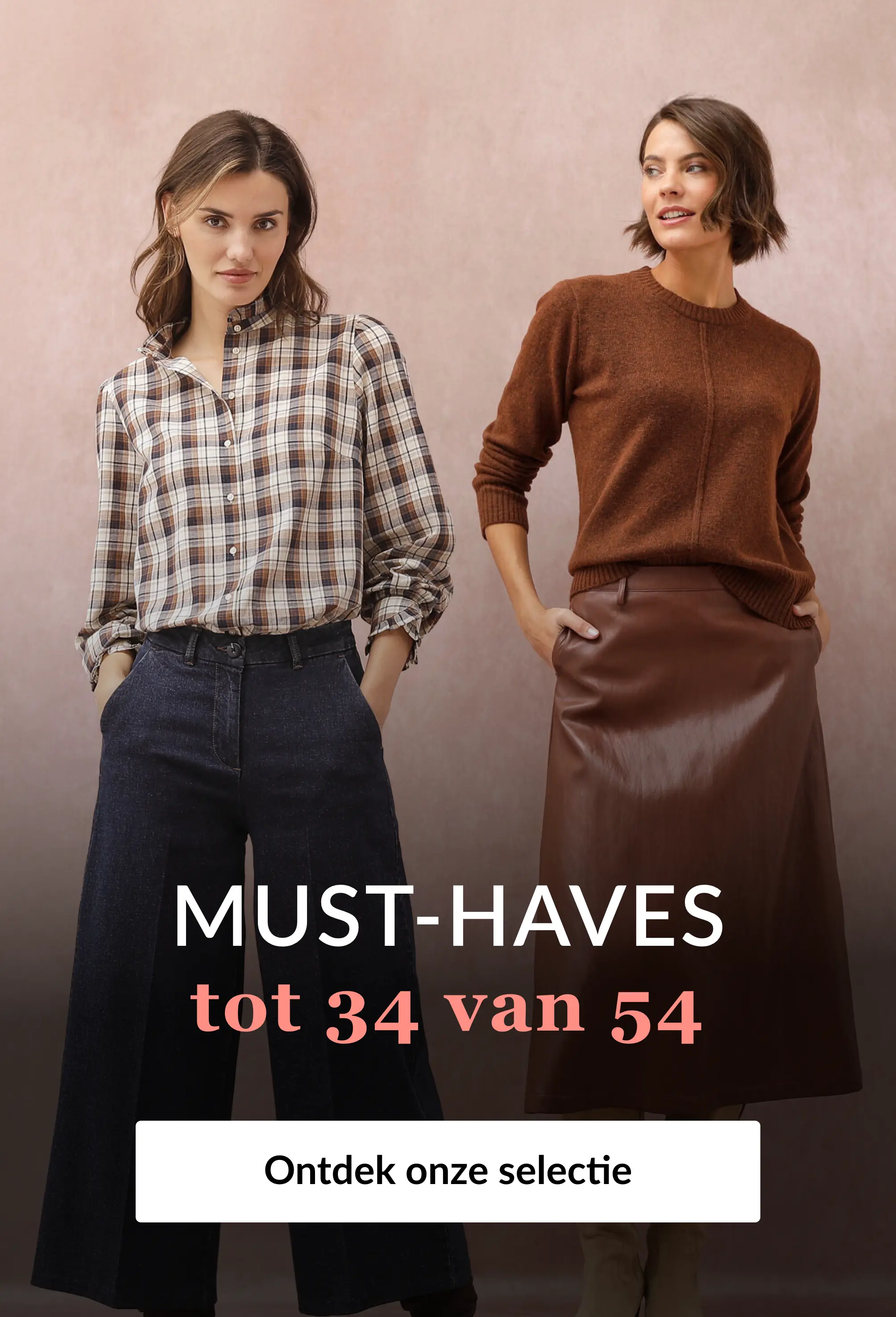 Ontdek onze tijdloze items van maat 34 tot 54 op Blancheporte.be