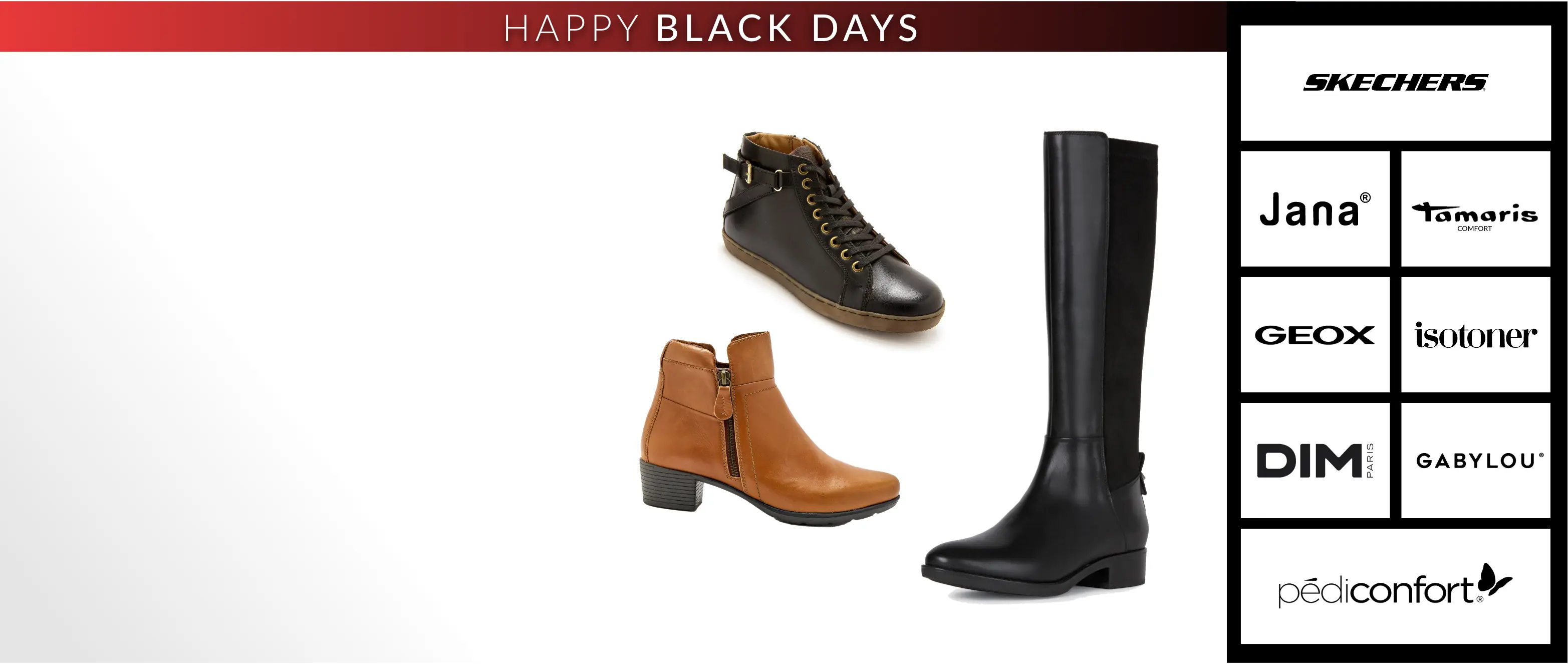 Happy Black Days: uw favoriete schoenenmerken tot 30% korting op de website