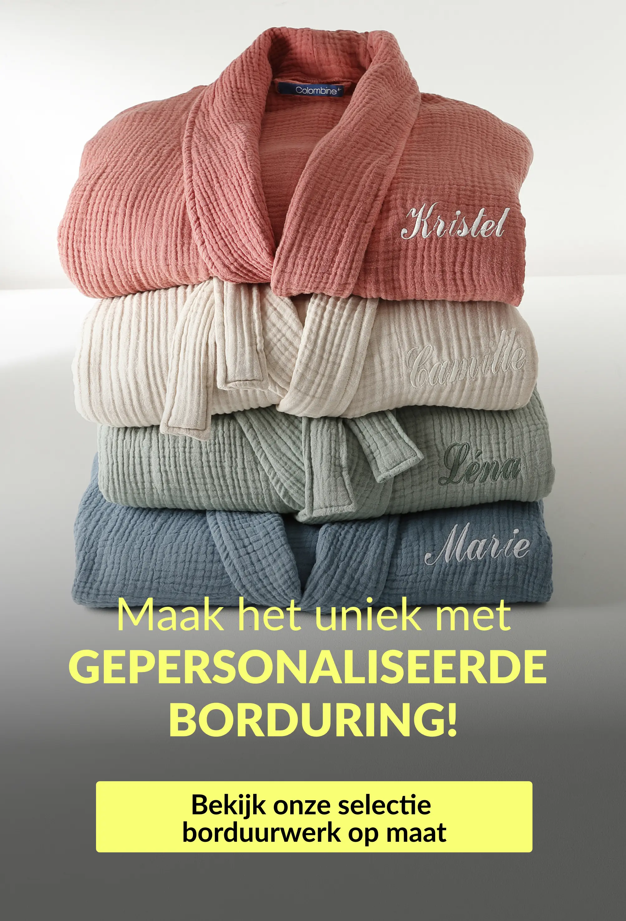 Uw persoonlijke touch met borduurwerk op maat