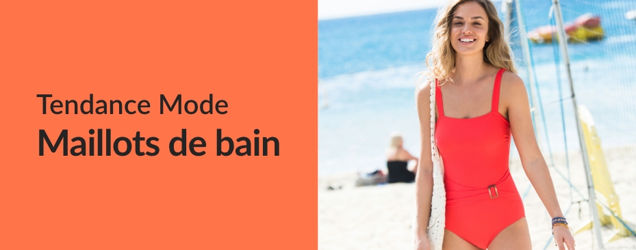 Sélection de maillots de bain 1 ou 2 pièces femme pour l'été !