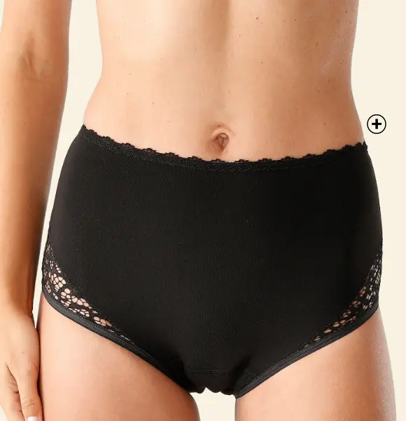 Culotte menstruelle jour et nuit lot de 2 | Confort continu et économique | Blancheporte