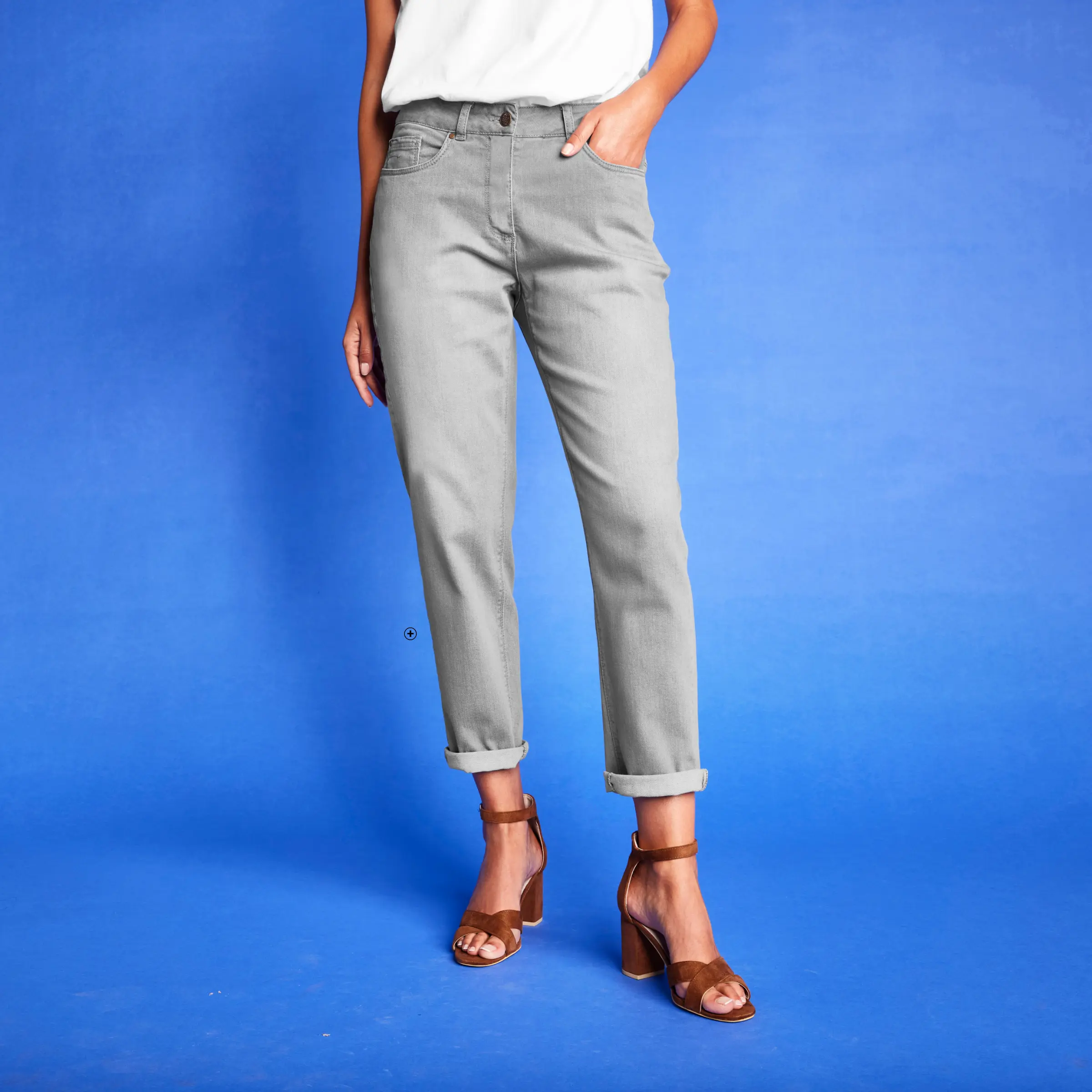 Jean stretch coupe mom, conçu pour épouser toutes les morphologies avec style et confort | Blancheporte