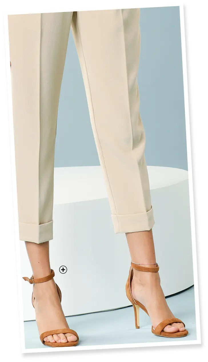 Pantalon 7/8ème fuselé, pensé pour mettre en valeur les morphologies de petite stature | Blancheporte